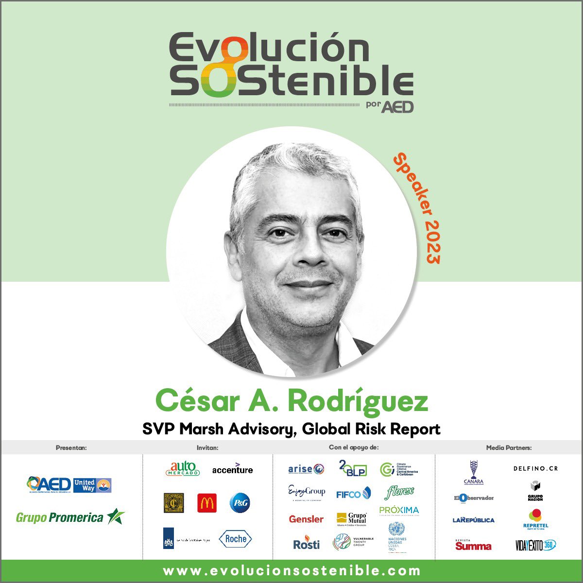 Reviva las conferencias de Evolución SOStenible 2023: Liderazgo Consciente: ASG* base de la transformación empresarial.

Vea esta conferencia completa y más contenido en: evolucionsostenible.com