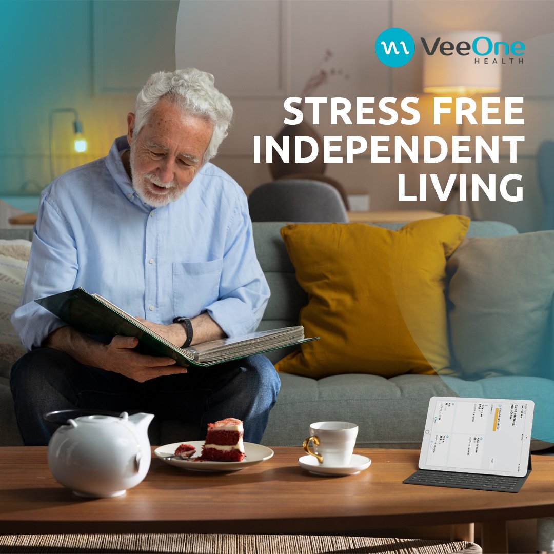 VeeOne_Health's tweet photo. Seniors, VeeGo 360 is here to support your healthcare needs. 

Stay independent and connected with our remote monitoring solution. 

#SeniorHealth #IndependentLiving #telehealth #healthcare https://t.co/9WI5c4y8Ib