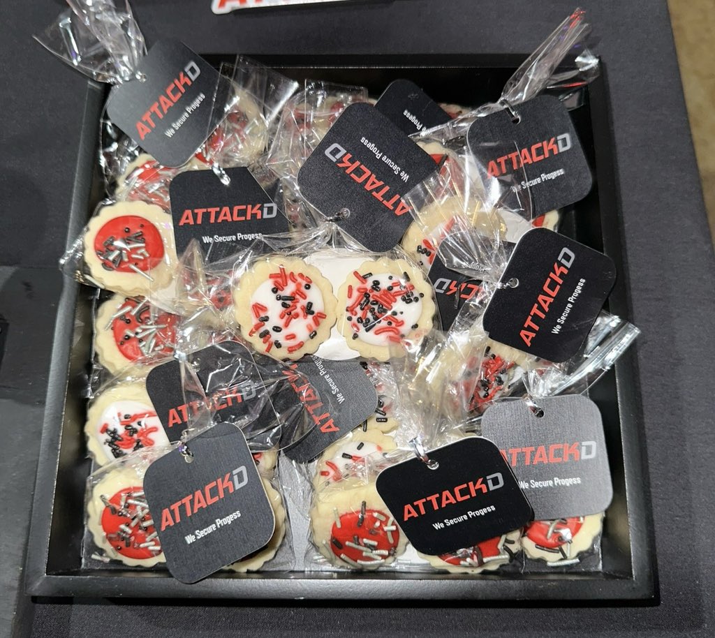 ATTACKD (@startattackd) on Twitter photo If youβre at <a href="/WWHackinFest/">Wild West Hackin' Fest</a>, stop by the ATTACKD booth and see <a href="/flakpaket/">Jon Gorenflo πΊπ¦π»</a> and <a href="/hoshin/">TJ</a> to get a t-shirt, beanie, cookies, and stickers! If youβre at <a href="/WWHackinFest/">Wild West Hackin' Fest</a>, stop by the ATTACKD booth and see <a href="/flakpaket/">Jon Gorenflo πΊπ¦π»</a> and <a href="/hoshin/">TJ</a> to get a t-shirt, beanie, cookies, and stickers!