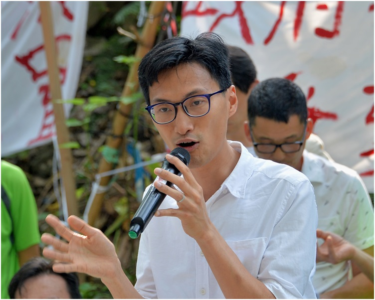 When <a href="/GavinNewsom/">Gavin Newsom</a> visits Hong Kong for climate talk, environmentalist Eddie Chu sits in jail under the National Security Law. 

Newsom refused to discuss human rights in Hong Kong during his trip, what about the values you claim to support and protect?