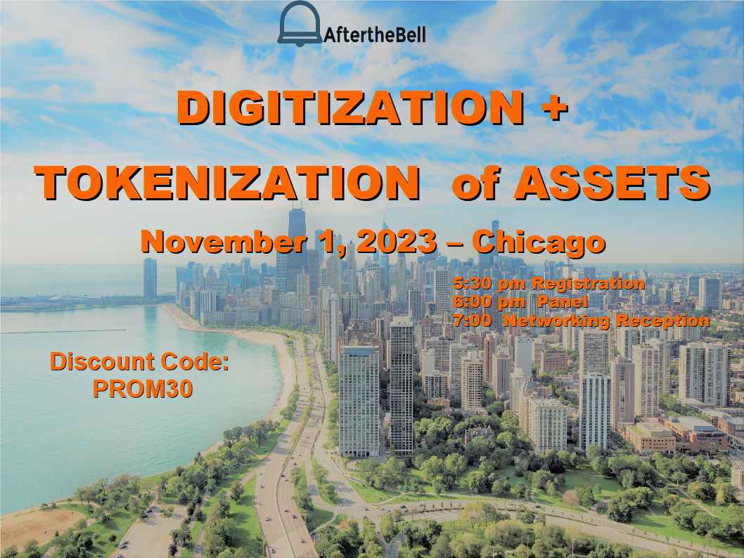 Chicago, Nov 1: Join @PrometheumInc's Aaron Kaplan and other expert panelists on the digitization + tokenization of assets. Learn about #markettrends #regulation #crypto and the future of #digitalassets. Register here: bit.ly/3ZHTilO