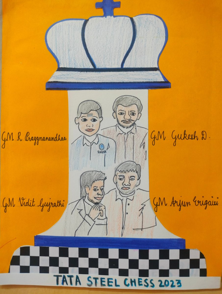 KabeerGupta1001's tweet photo. When I was asked to mention the thing I liked the most about Kolkata ♟️
#loveforchess
@viditchess @rpragchess @ArjunErigaisi @DGukesh @sagarchess1 @ChessbaseIndia https://t.co/gdyKFmrF4q