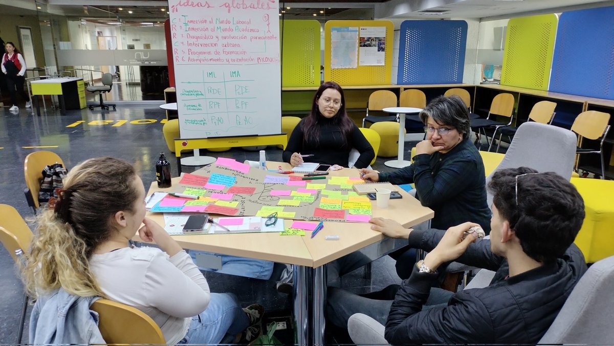 DIEB_UNAL's tweet image. 📣Así se desarrolla el segundo día del Evento ¡Manos a la obra! Desde la Innovación social. 
Esta jornada se centró en análisis de ideas a partir de la experimentación y el prototipado.🛠️🎨