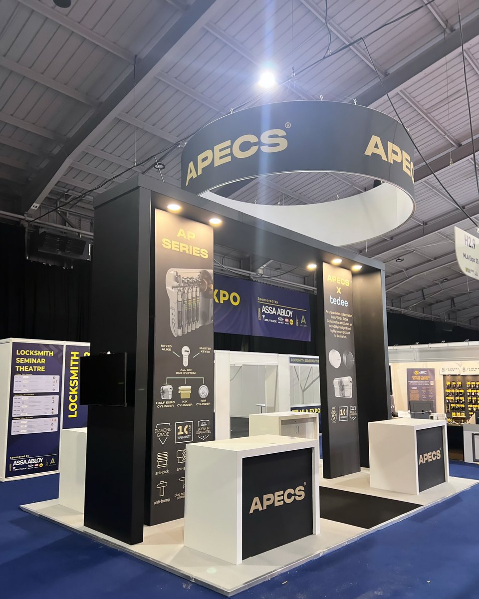 The stand has come to life and we cannot wait to welcome all of our visitors tomorrow. Customers, colleagues, competitors and friends are welcome 🤝 @MLAExpo We will see you all tomorrow to show you the exciting things we have in store. #apecs #mla23