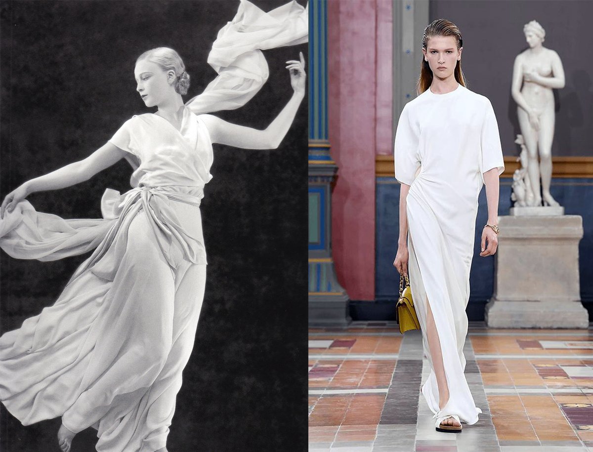 PHOTOGRAPHY – Hoyningen- Huene/Vionnet.
Drapeado,Inspiración y tendencia para la próxima temporada Primavera/Verano 2024/ Draped, inspiration and trend for different fashion houses in the next Spring/Summer 2024 season #photography #fashionhistory #style
thecostumemagazine.com