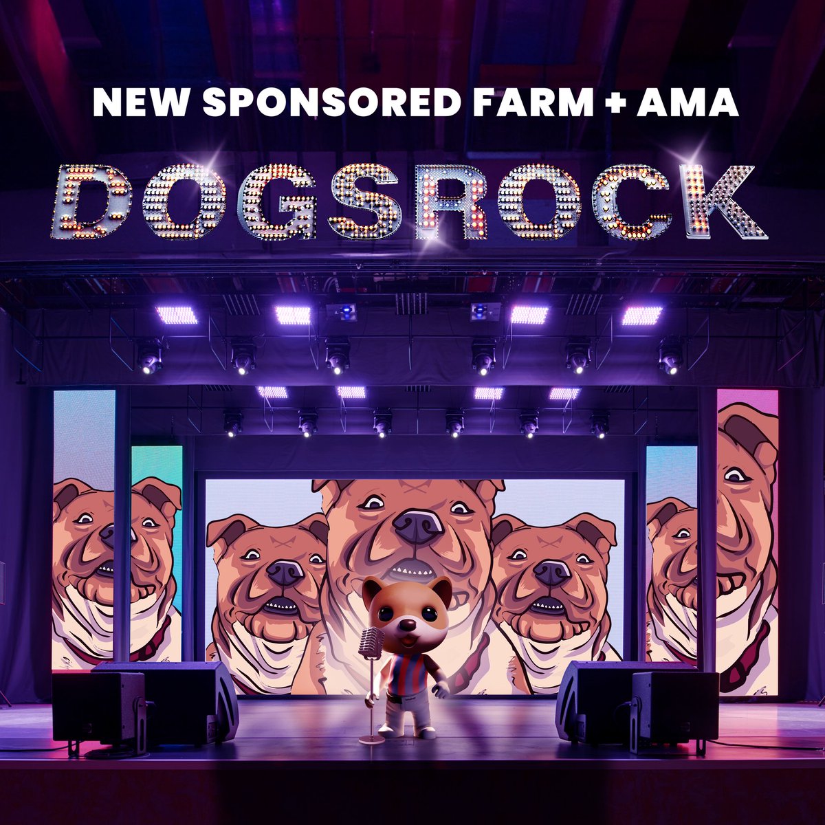 Excited to announce a new listing, sponsored farm and swapping of @DogsRock49 at #BabyDogeSwap Join now at: share.babydogeswap.com/farms/0xf43029… AMA: November 20th, 15:00 UTC