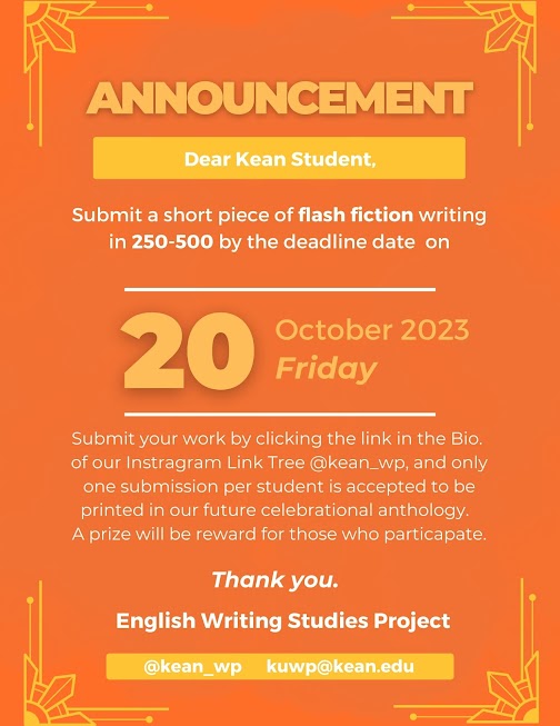 English Studies at Kean University tweet media