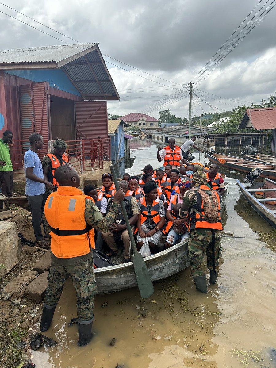 I am working tirelessly to ensure that there are enough life jackets at all the new flood crossing points. 

The VRA-induced floods have created novel artificial water transport locations but I am determined to keep those new crossing points safe with the provision of adequate