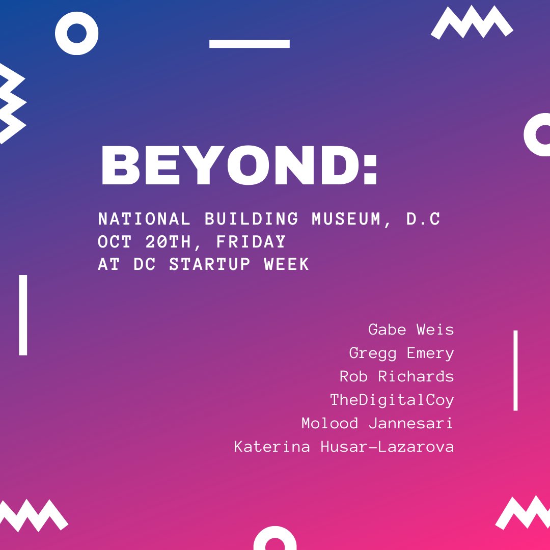 Hey art lover, join us at the National Building Museum in DC tomorrow for 'Beyond:' - where we're pushing the boundaries of art in the digital age with amazing artists! Don't miss it!

#Digitalart #show