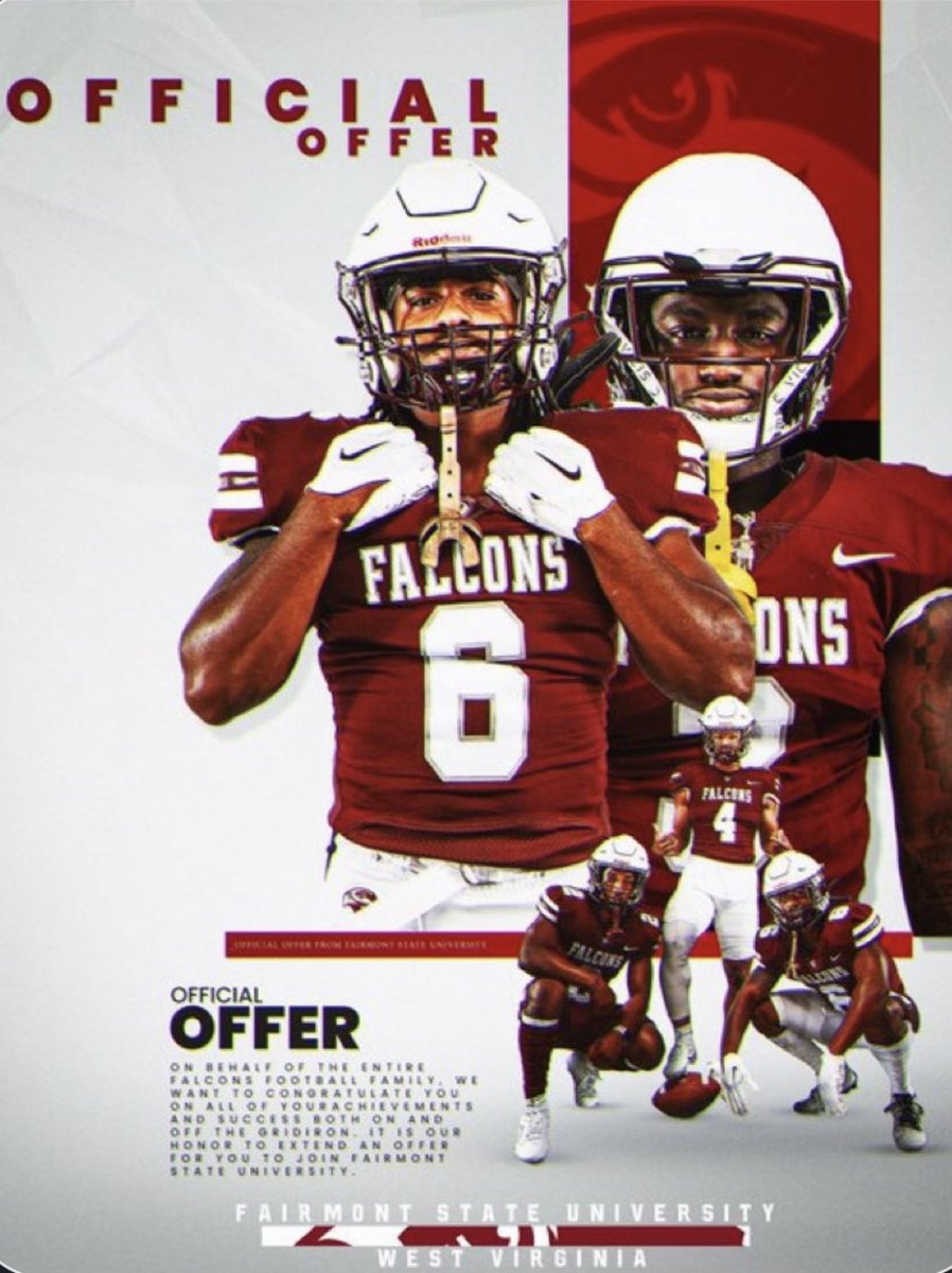 hakeem mccullers (@mccullershakeem) on Twitter photo Blessed to receive a offer from <a href="/FairmontStateFB/">Fairmont State Football</a> <a href="/Coach_QWilson/">Quincy Wilson</a>//<a href="/TerrenceIsaac1/">Coach Isaac SR.</a>//<a href="/AC_MCK/">Tony McKinney, M.Ed</a>//<a href="/Ltatum46/">Coach Tatum</a> Blessed to receive a offer from <a href="/FairmontStateFB/">Fairmont State Football</a> <a href="/Coach_QWilson/">Quincy Wilson</a>//<a href="/TerrenceIsaac1/">Coach Isaac SR.</a>//<a href="/AC_MCK/">Tony McKinney, M.Ed</a>//<a href="/Ltatum46/">Coach Tatum</a>