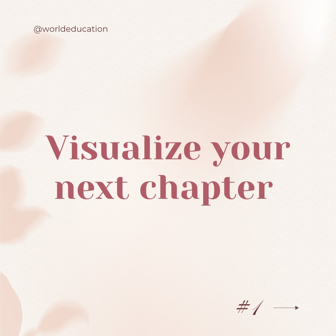 world__edu's tweet photo. Taking advantage of new opportunities means starting a new chapter in your life. That means it’s your chance to:

✨ Let go of the past, visualize the next chapter and make your dreams clear.

✨ Prioritize yourself and look for support. YOU DO NOT HAVE TO DO THIS ALONE. https://t.co/ItXFxJJ8lq