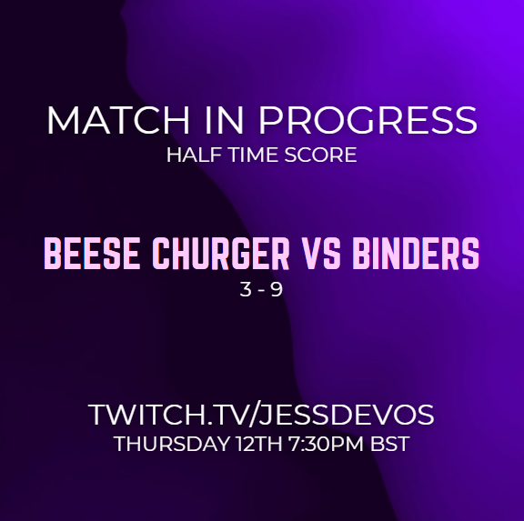 OfficialVFL23's tweet photo. Currently live on https://t.co/Q1otCypMHz
This is the game so far for
@vflBeeseChurger vs #TeamBinders!
#VALORANT #VFL23 https://t.co/LVctPgU9YO