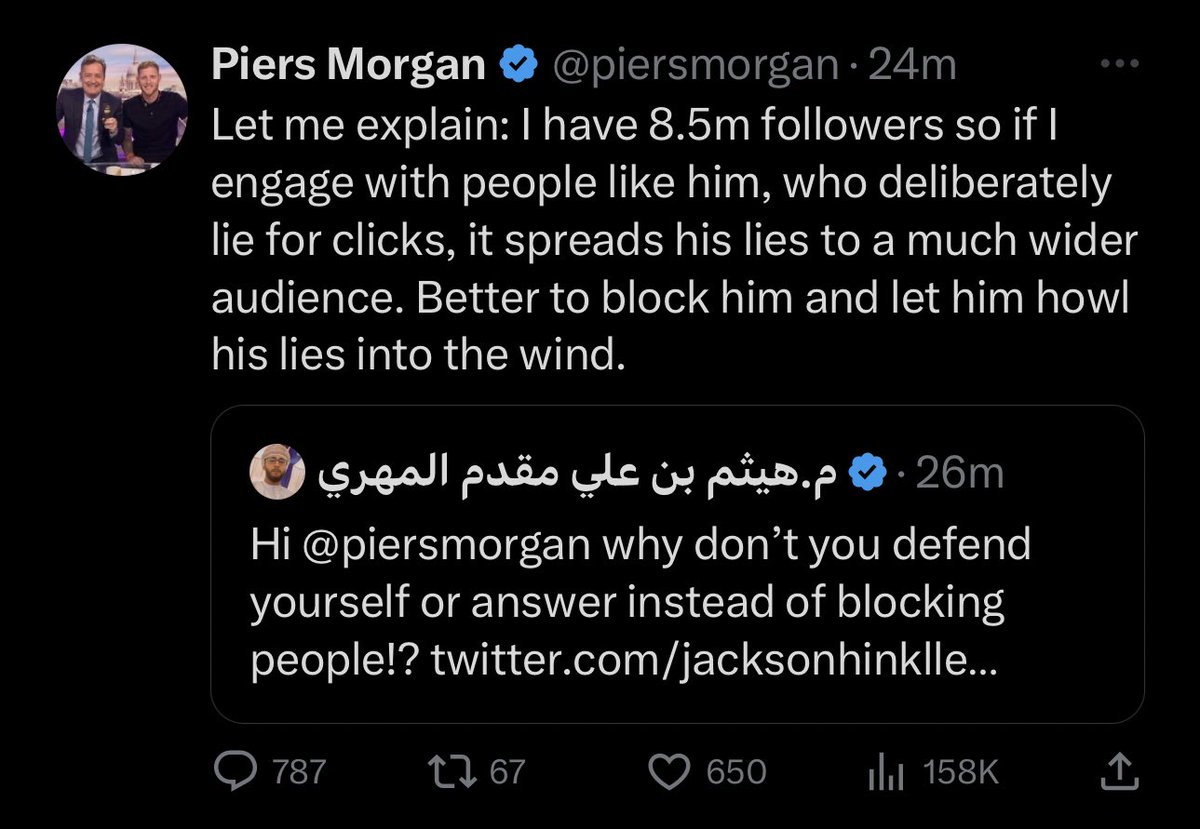 Jackson Hinkle 🇺🇸 (@jacksonhinklle) on Twitter photo 🇮🇱 <a href="/piersmorgan/">Piers Morgan</a> says he BLOCKED me because I “lie for clicks.”
Who lied about beheaded babies? <a href="/piersmorgan/">Piers Morgan</a>
Who lied about the Gaza Hospital? <a href="/piersmorgan/">Piers Morgan</a>
He blocked me because his LIES are being EXPOSED! 🇮🇱 <a href="/piersmorgan/">Piers Morgan</a> says he BLOCKED me because I “lie for clicks.”
Who lied about beheaded babies? <a href="/piersmorgan/">Piers Morgan</a>
Who lied about the Gaza Hospital? <a href="/piersmorgan/">Piers Morgan</a>
He blocked me because his LIES are being EXPOSED!