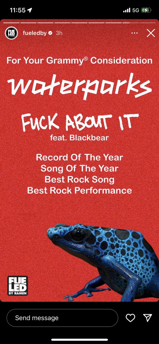 waterparks's tweet photo. WATERPARKS FOR YOUR GRAMMY CONSIDERATION??????? FUCK ABOUT IT BABY!!!!!!! INTELLECTUAL PROPERTY AT THE GRAMMYS????????

ALSO DUE TO HIGH DEMAND A SECOND WASHINGTON DC SHOW ADDED FOR MARCH 19!!!! 

TICKETS &amp; VIP ON PRESALE AT 5PM ET 
https://t.co/OmOXLJjcgl https://t.co/1bVjMKPElv