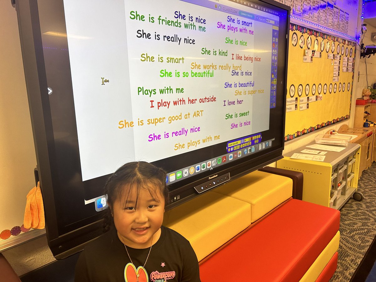 Persephone has been an amazing Rock Star this week!  #edisonshines #fraserfamily