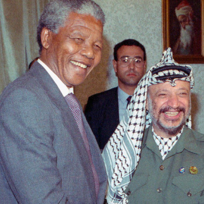 “Our freedom is incomplete without the freedom of the Palestinians.” - Nelson Mandela, Dec 4 1997