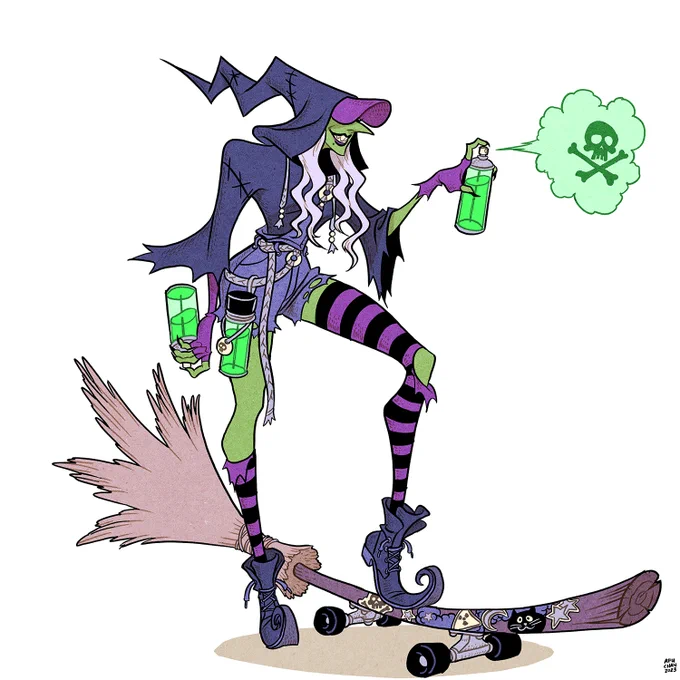 Here comes a new  Viola the Witch!!!