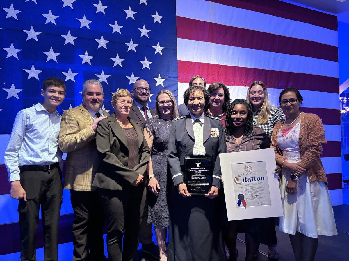Last night, we had the honor of accepting the Community Partnership Award from United Veterans Beacon House during their Veterans Salute Gala. During the event, veterans were honored in the Red Carpet Salute, including our own Cpt. Lissette Lugo, US Air National Guard - thank you