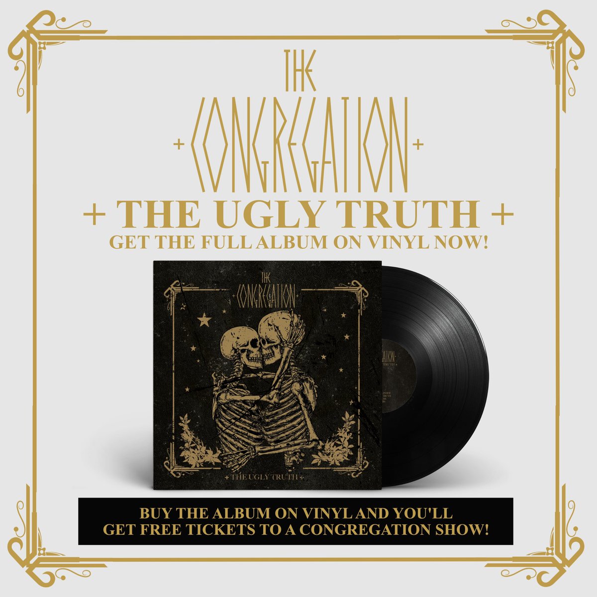 It’s here and you can pre-order it NoW! Get a Congregation Vinyl and get a free Ticket to a future show! Click the link to order! congregationmusic.com/music2