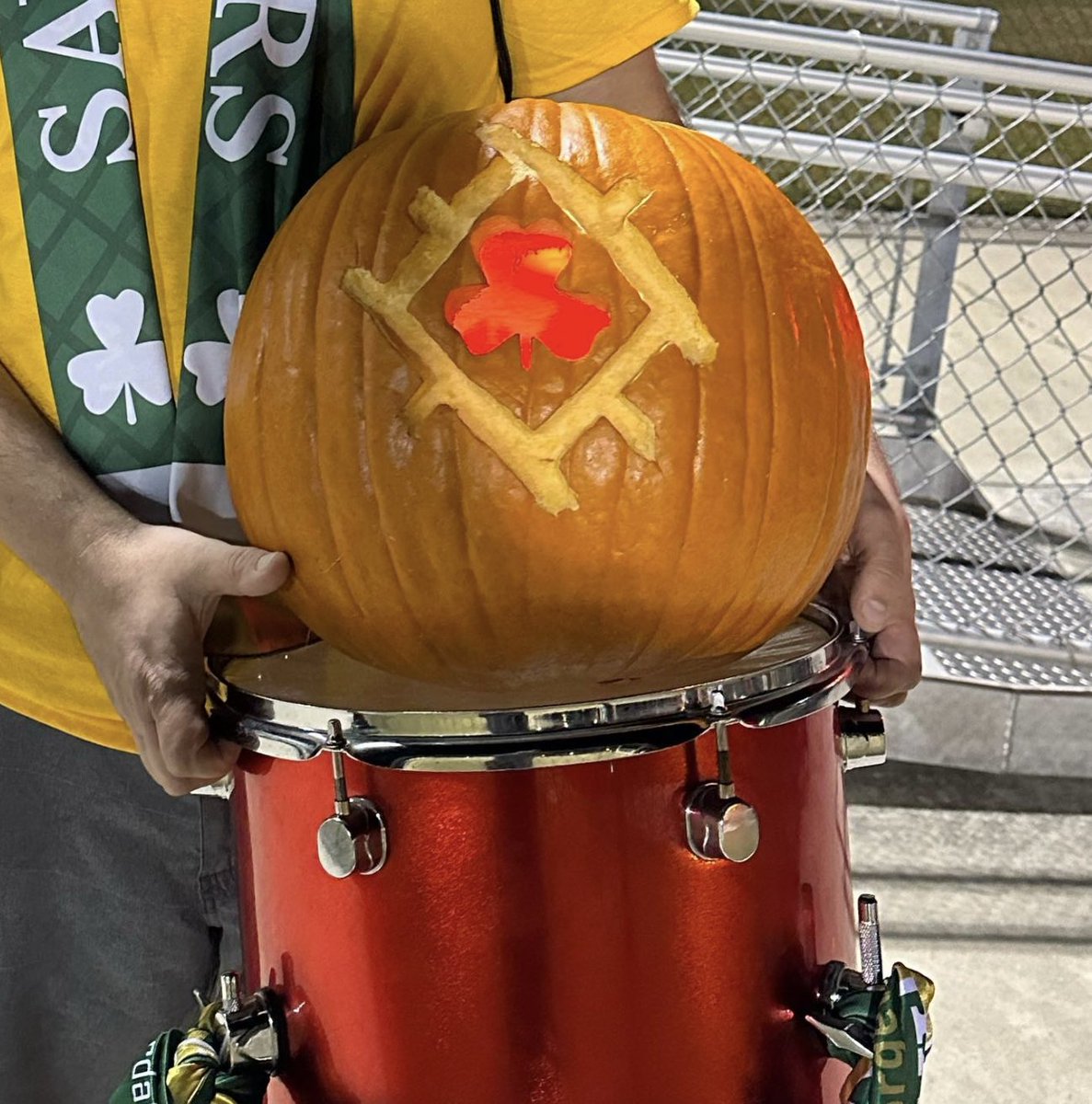 FirstCity2015's tweet image. The Great Magic Pumpkin! It brought us our first home league win! 🎃⚽️I