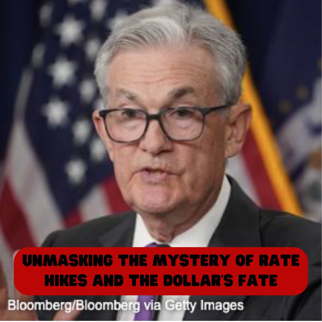 thesoulfulpage's tweet photo. Powell's Rate Hike-Uncover secrets behind monetary policy &amp;the fate of the US dollar. 

https://t.co/KRjCPBFCml

#PowellsRevelation #RateHikes #USdollar #EconomicInsights #MonetaryPolicy #FinancialMystery #DollarFate #MarketSpeculation #EconomicUncertainties #SoulfulPageInsights https://t.co/63E21aUYtk