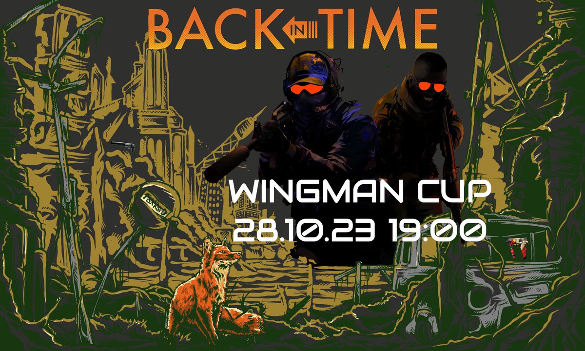 DACH CS Masters (@dachcs) on Twitter photo Wie ihr wisst, haben wir 2020 mit Wingman Cups angefangen.
Da CS2 einen Neuanfang darstellt, wandern wir zusammen mit <a href="/FoXRaiDGaming/">FoXRaiD Gaming 🦊 @ GamescomLAN</a> zurück zum Ursprung der Liga.
#BackinTime
Wingman Cup CS2
📅 28.10.23
⏰ 19:00
🎮 Double Elim - BO1
📺 ttv/foxraidtv
🗺️ alle Wingman Maps, die Wie ihr wisst, haben wir 2020 mit Wingman Cups angefangen.
Da CS2 einen Neuanfang darstellt, wandern wir zusammen mit <a href="/FoXRaiDGaming/">FoXRaiD Gaming 🦊 @ GamescomLAN</a> zurück zum Ursprung der Liga.
#BackinTime
Wingman Cup CS2
📅 28.10.23
⏰ 19:00
🎮 Double Elim - BO1
📺 ttv/foxraidtv
🗺️ alle Wingman Maps, die