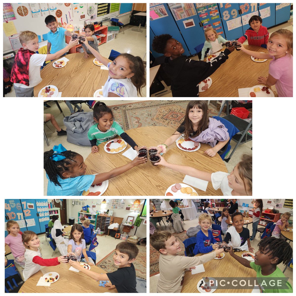 To celebrate the end of their Greek Civilization &amp; Greek Mythology unit, Ms. Nelson’s 2nd grade class had a Toga Party! They even had an olive challenge!
