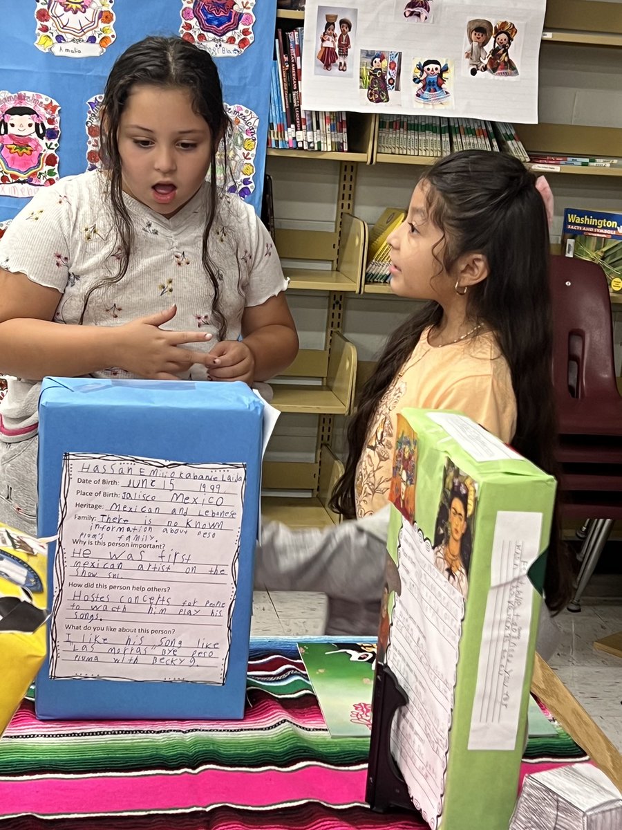 DaisyQR1's tweet photo. @HCPS_Trapnell  celebrates Hispanic Heritage. These kiddos shared their research with their peers! https://t.co/zGp6m5js8s