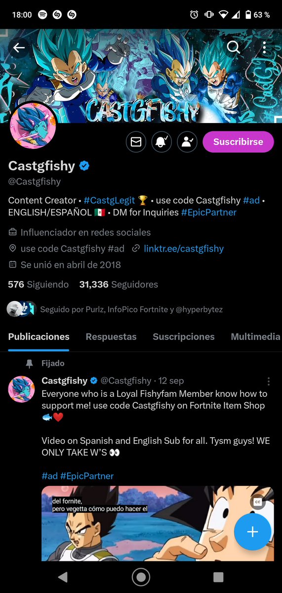 MarcoBar32's tweet photo. @InfoFortniteES @Purlzay @hyperbytez @Castgfishy A ver qué pasa https://t.co/2xB6e6ePJX
