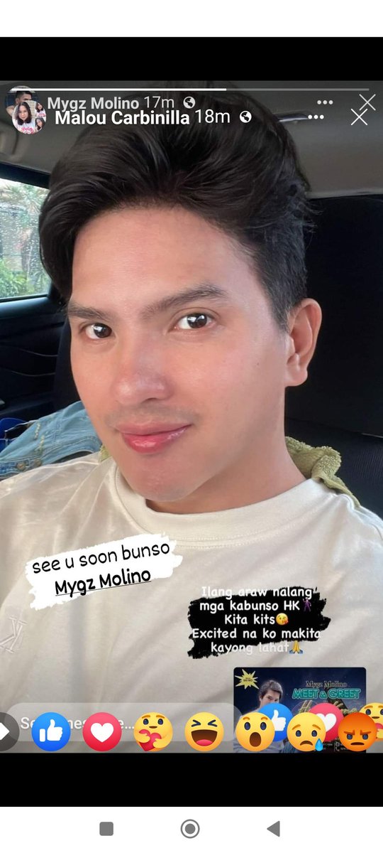 dalawang tulog na lang MAKIKITA Ka na nmin my labs 

MYGZ MEET AND GREET 2023

#MygzMolinoInHongkong