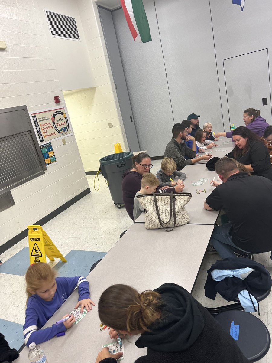 Book Bingo has us feeling like Oprah….You get a book, you get a book, you get a book!    Great night for all!