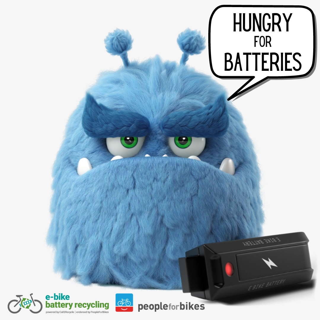 With thousands of ebikes being sold every year, <a href="/peopleforbikes/">PeopleForBikes</a> &amp; <a href="/Call2Recycle/">Call2Recycle</a> are working hard to recycle millions of ebike batteries, making them a renewable product, much like car batteries.  BULLS is proud to sponsor sustainable efforts like this.