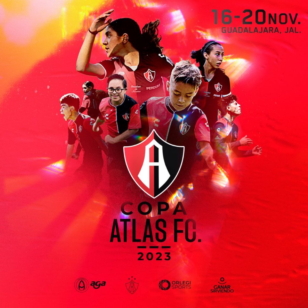 AtlasFC_en's tweet photo. The 1st ever international #CopaAtlasFC is around the corner. 🦊
📍 Academia AGA
🗓️ 16 - 20 Noviembre 2023
Details: https://t.co/iA5t6j0wVm
Tournament organized our Centros de Formación y Academias de Fútbol @AtlasFC. https://t.co/Cn3gdOfYZy