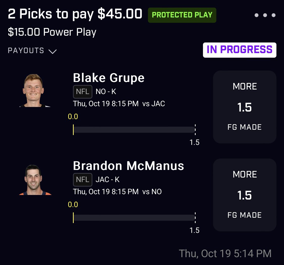 DcDecizion's tweet image. Two lock picks for tonight! Let’s get it 🏆💯🚨
#prizepicks #lockpicks #Nfl #nba #freepicks #Powerplay #propbets 

Use code: PR-ASTS2J7 👈 if you want to join!