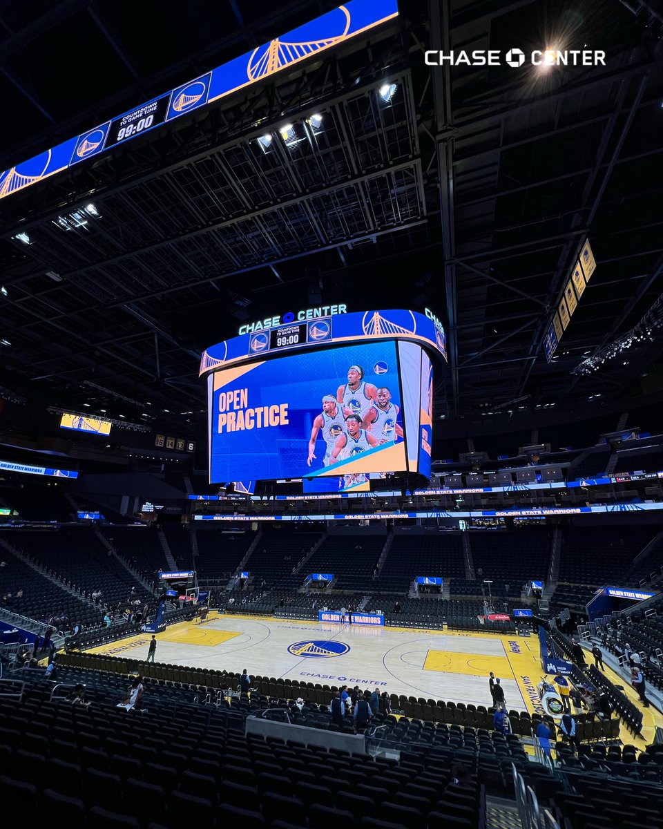 ChaseCenter's tweet photo. Roll call: who’s joining us on #WarriorsGround? https://t.co/mgwxKZ0TS7