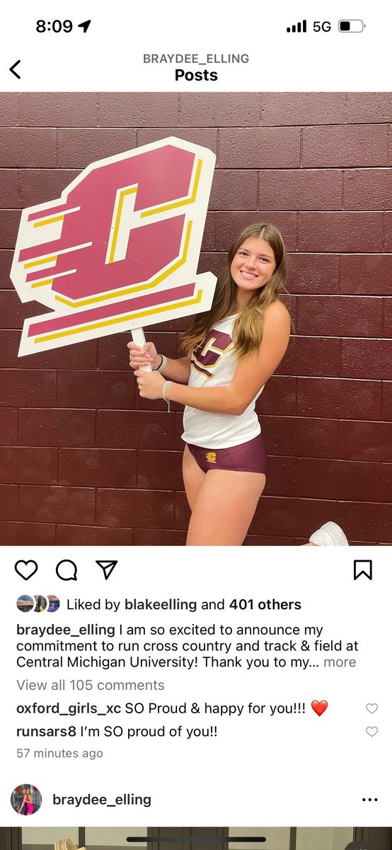 So proud of your Braydee!   You deserve this.  Your future is bright!