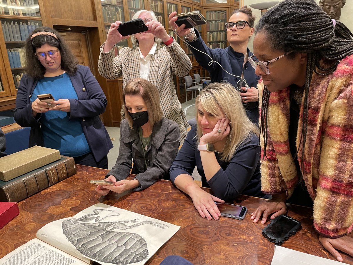 So much fun checking out some rate books at the Library of Congress with #EinsteinFellows23