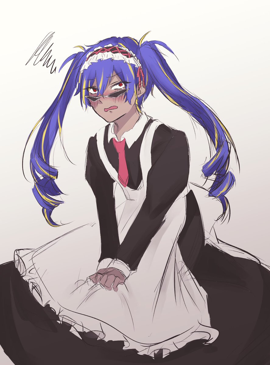 YueL_pcb's tweet photo. 性癖はメイド服の「俺」だそうなので https://t.co/JccZ3BCLsS