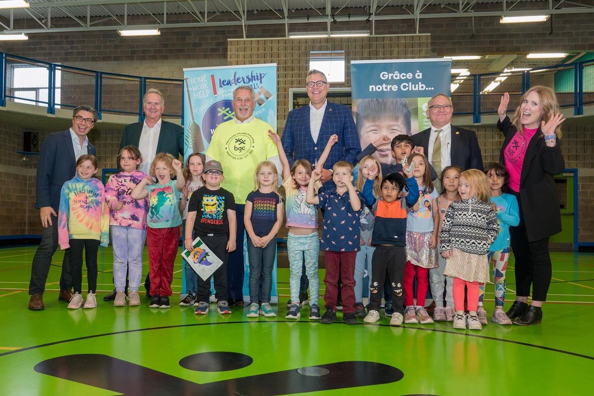 NeilLumsdenMPP's tweet photo. 🚨Today at @BGCBRANT, we announced that our government is investing an additional $1.1M in Ontario’s After School Program for the 2023-24 school year - bringing total funding to $14.6M.

This increase will support 110 orgs, ensuring kids have opportunities to be active &amp; healthy. https://t.co/yD8uX2yI1h