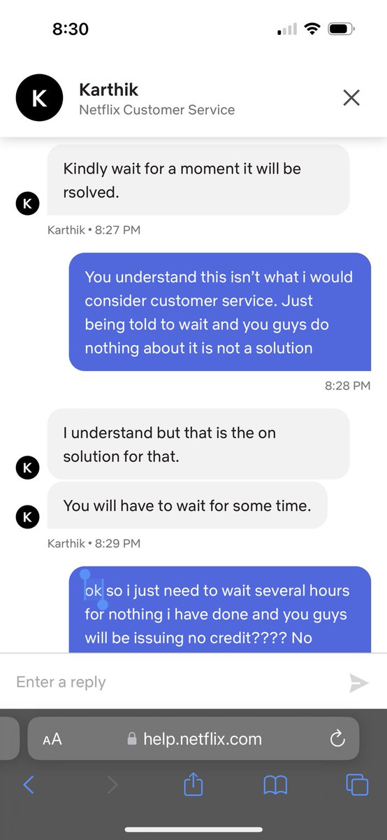 JasonDavis1984's tweet photo. .@netflix you have the worst customer service ever!!!!! https://t.co/ipEe3Peqh2