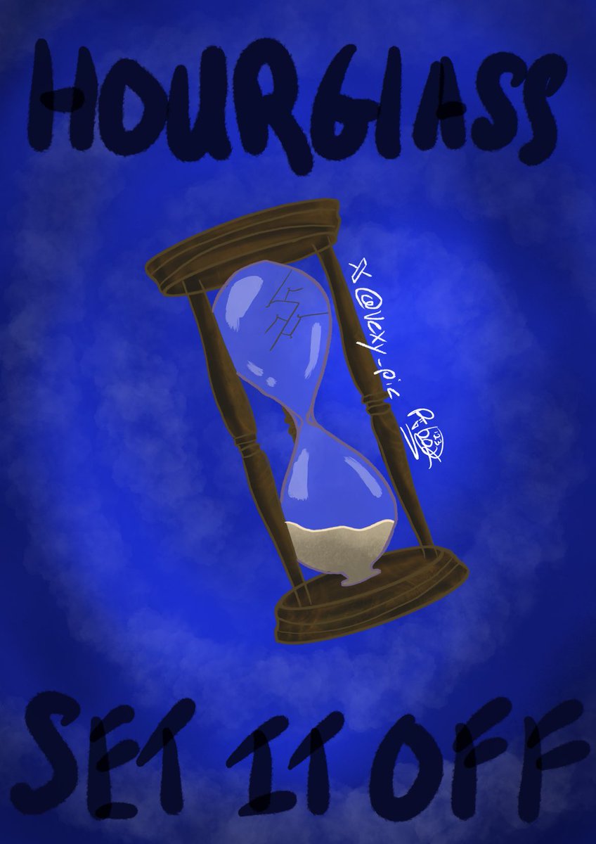 vexy_pie's tweet photo. @SetItOff hourglass fan art, absolutely love the song and album https://t.co/T4ZflewcWd