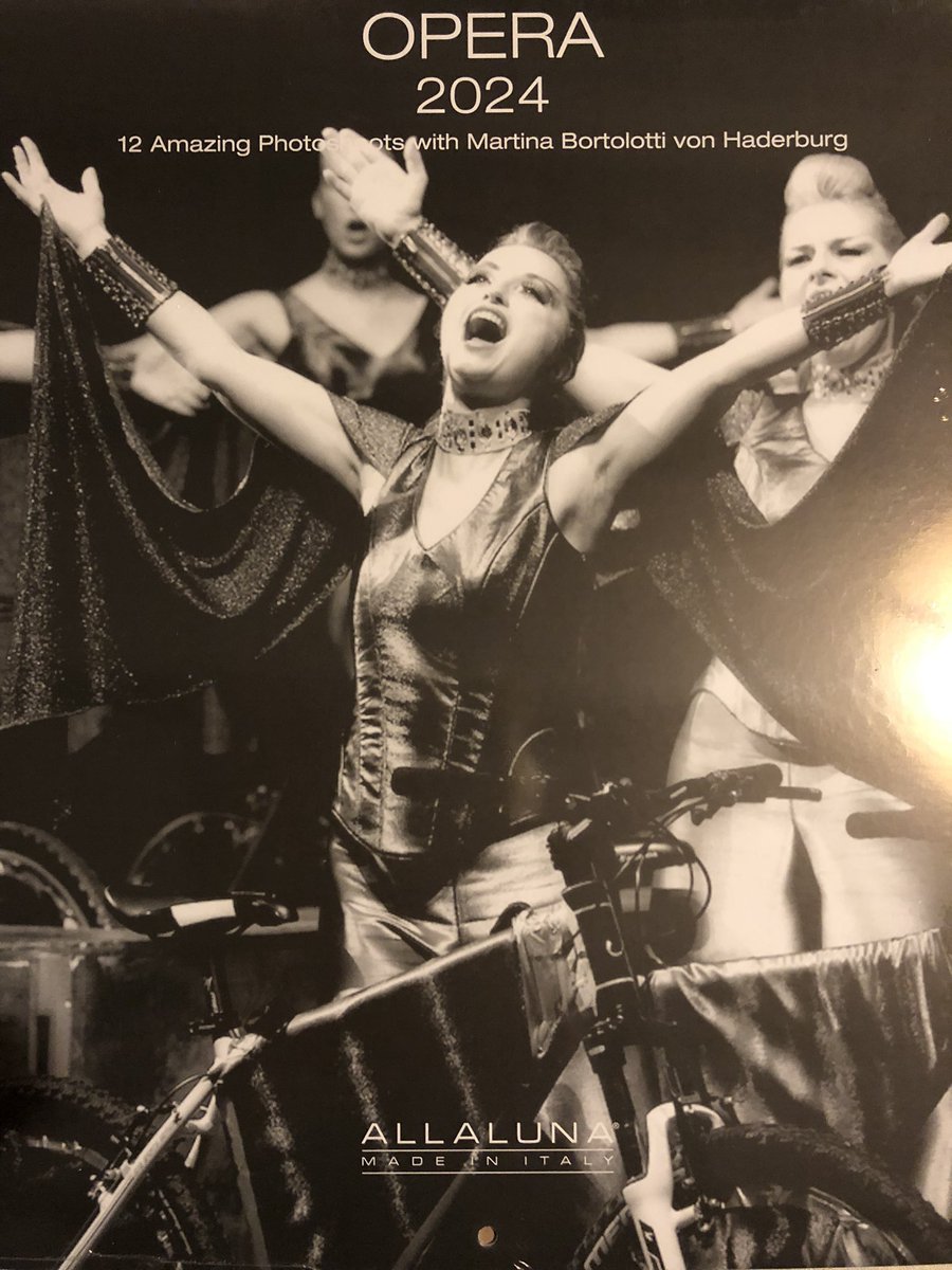 InfoMartina's tweet photo. My dear #followers the new #operacalendar2024 is #ready! 😊🎶 you can order it #online or directly from #Almaca or your #bookstore.
#walküre #valchiria #valkyrie
photo credit Xiomara Bender https://t.co/V5LWgkmrSs