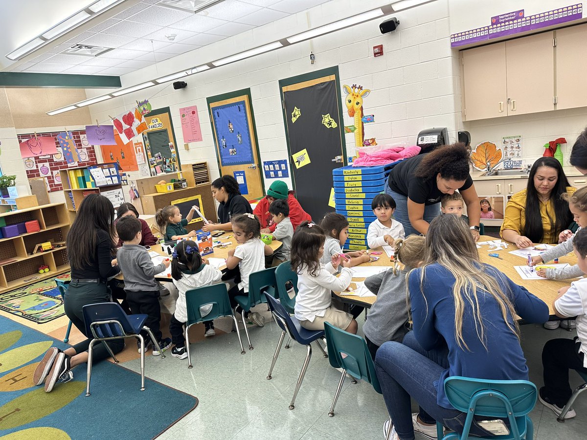 LaurenToffel's tweet photo. Today we celebrated being kind and loving one another no matter how different we may be! We read “All Are Welcome” for our first book club reading and enjoyed the families that joined us to celebrate! @LBpublicschools #jmfeclc #TogetherWeCan #violenceawareness @mfornicola1 https://t.co/vZfhJ5j3Ox