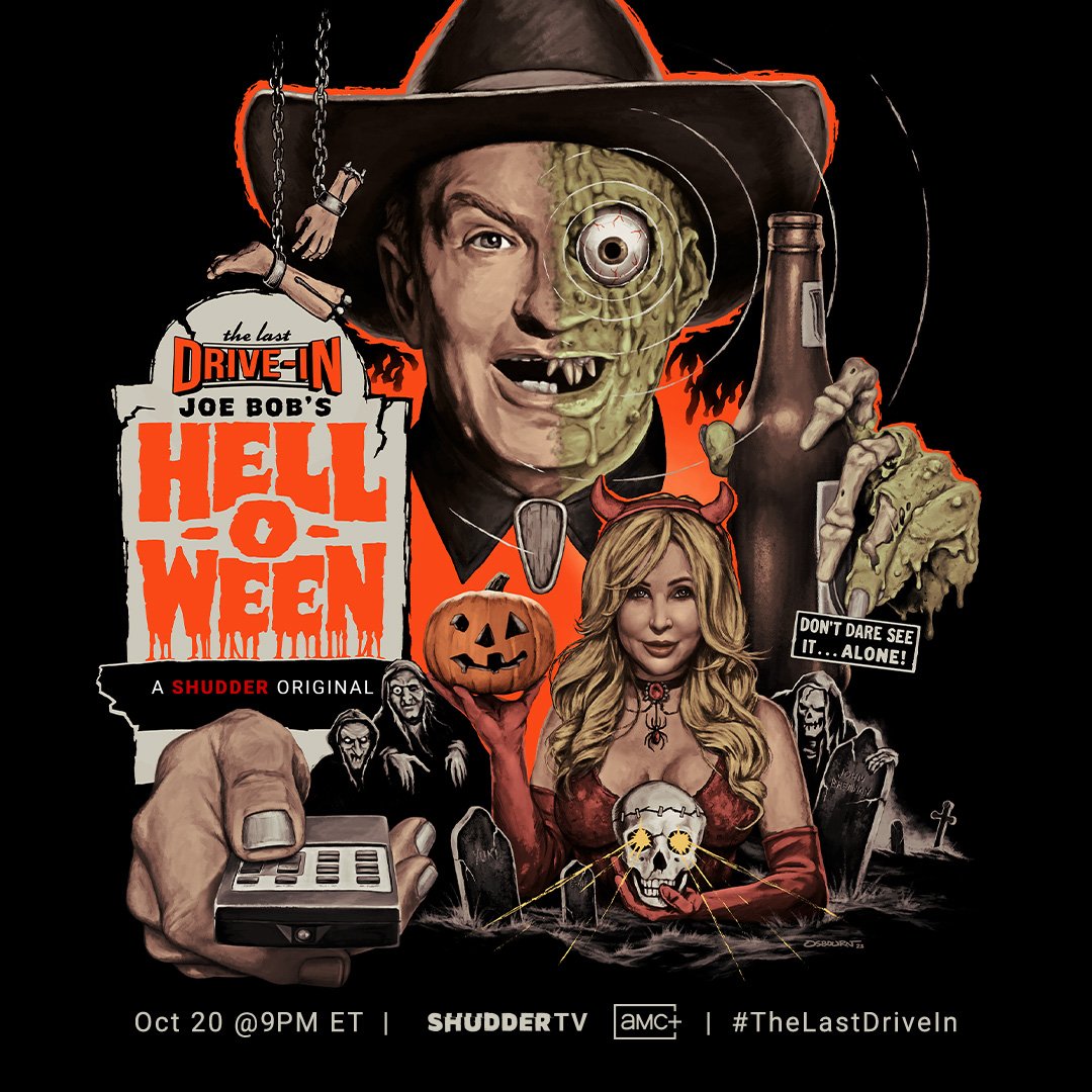 TheMutantFam's tweet photo. 🎃 One more day til #Helloween 🎃
💀 Hell-O-ween 💀
🧙‍♀️ Hell-O-ween 🧙‍♀️

One more day til Hell-O-ween
☘️ #TheLastDriveIn ☘️

It's almost time, #MutantFam... how are you preparing? https://t.co/znoh314YUK