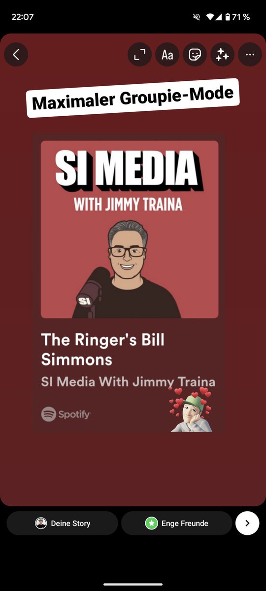 Mein persönlicher DeNiro Pacino HEAT Excitement Moment.
Groupie-Level +1000.
Seit fast eineinhalb Dekaden gehören die Beiden zu meiner daily routine. Absolute OGs.
Thx <a href="/JimmyTraina/">Jimmy Traina</a> 

spotify.link/fUOcu6H41Db