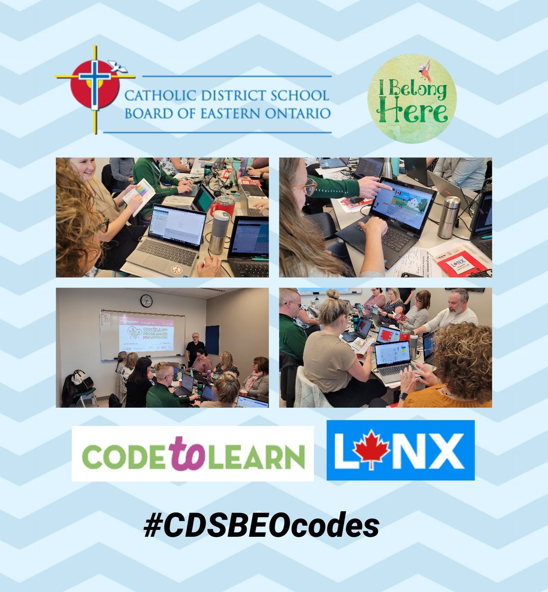 flipping_focus's tweet image. What an incredible day of #learningtocode #computationalthinking @coding_lynx with @CDSBEO educators! So grateful and thankful for your excellent facilitation Michael Quinn @CanCodeToLearn