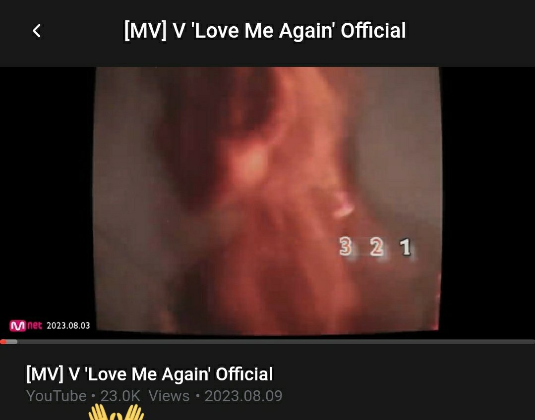 TaeCrewOnScener's tweet photo. Good job on Superstar x! 
We are gaining view.

Stream LMA👇🏻🔗V - [MV] V 'Love Me Again' Official 
https://t.co/OxPiR5kNqZ https://t.co/nP6Jp5E8Za