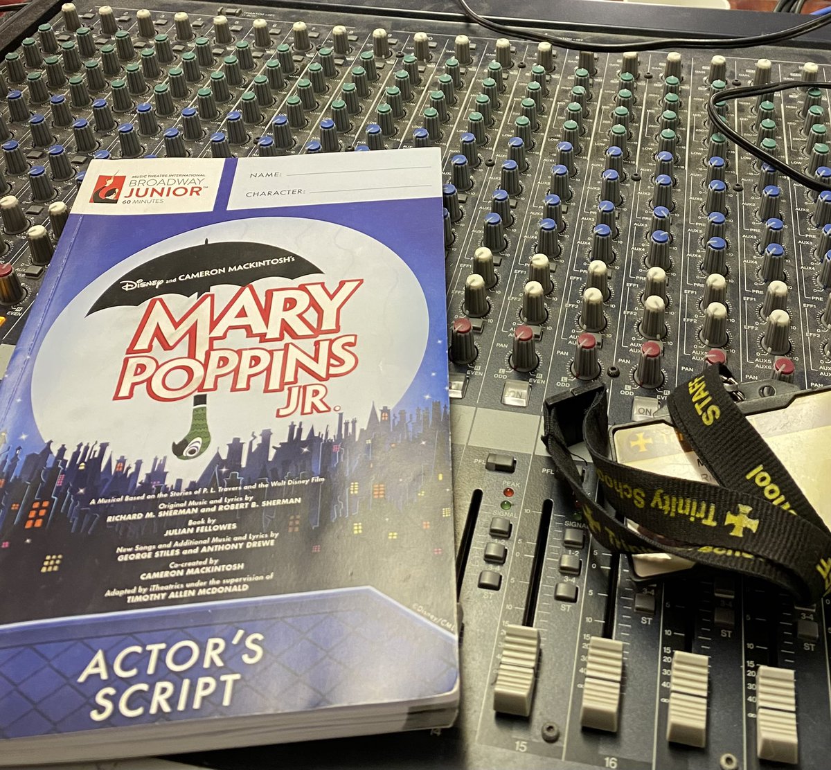 The winds have changed and Mary has left the building and we are so proud of our cast and crew, they were amazing tonight! Now on to Christmas and rehearsals for our carol service in the Cathedral. Then, with a bit of luck, we will be following the yellow brick road to Oz!