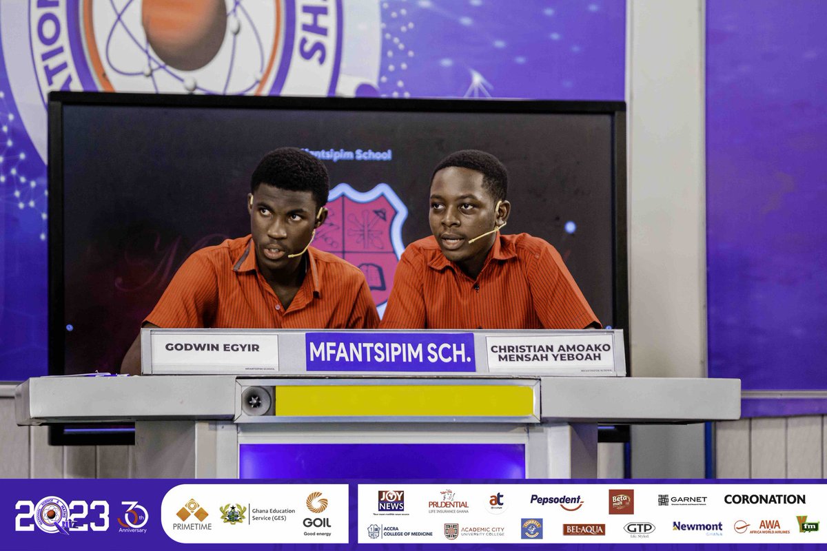🔴⚫️Heartbreak as we crash out of the #NSMQ2023 
Hats off to Godwin and Christian for putting up a spirited performance. 
Kotokuraba AC Milan. 
We shall be back 🔴⚫️