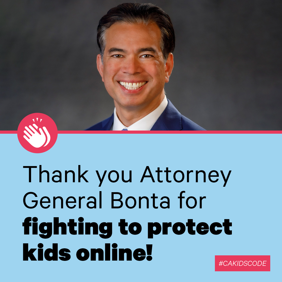 DesignItForUs's tweet image. California Attorney General @AGRobBonta
has officially appealed the ruling by CA Judge Labson Freeman. #ThankyouAGBonta for your leadership! #CAKidsCode

Read why this is so important: californiaaadc.com/wp-content/upl…